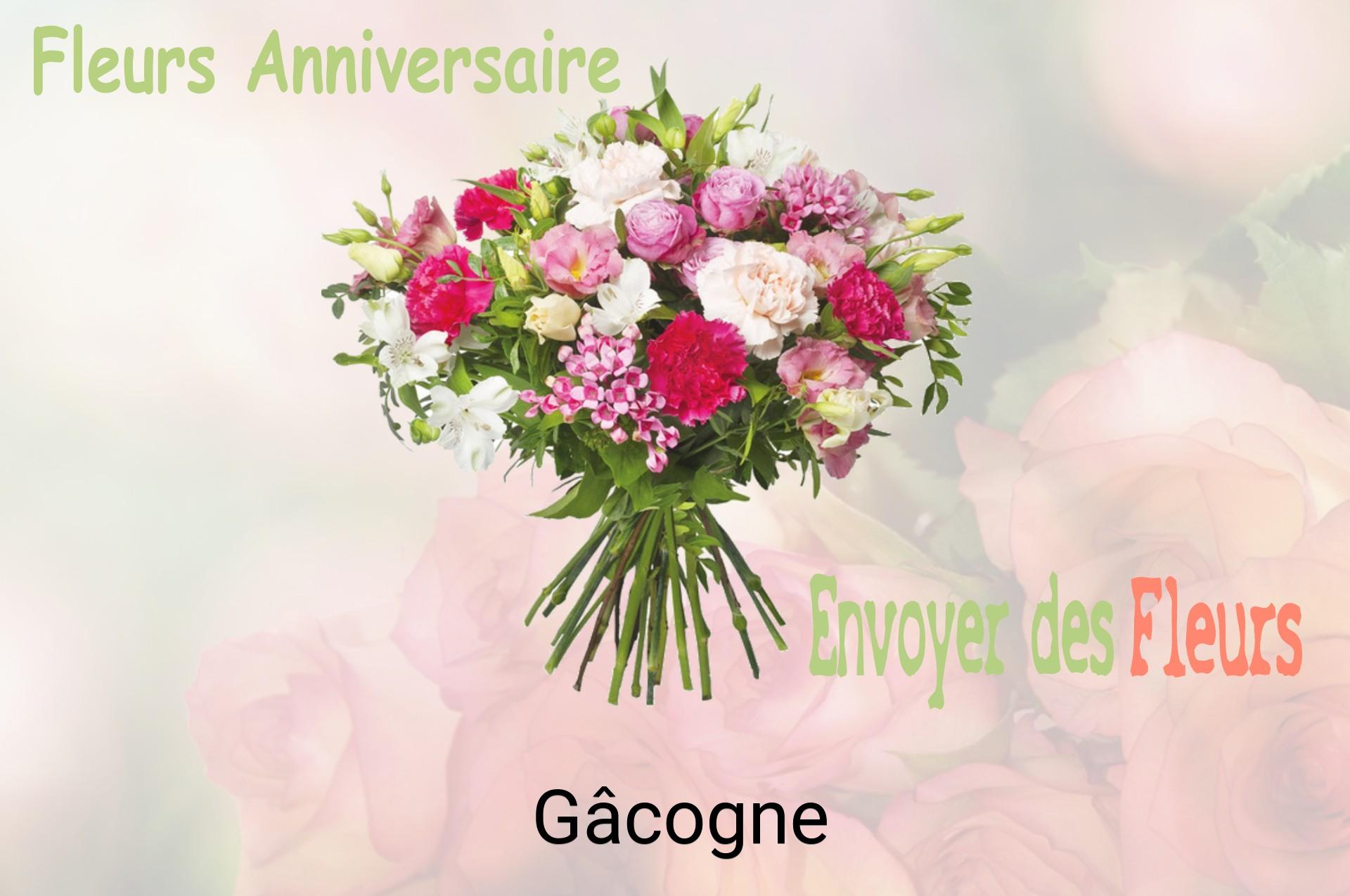 Bouquet de fleurs d’anniversaire livré à Gâcogne